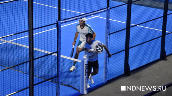 На месте бывшего КРК «Уралец» открылась первая в России падел-арена (ФОТО)