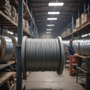 Вязальная оцинкованная монтажная проволока оптом: характеристики и области применения