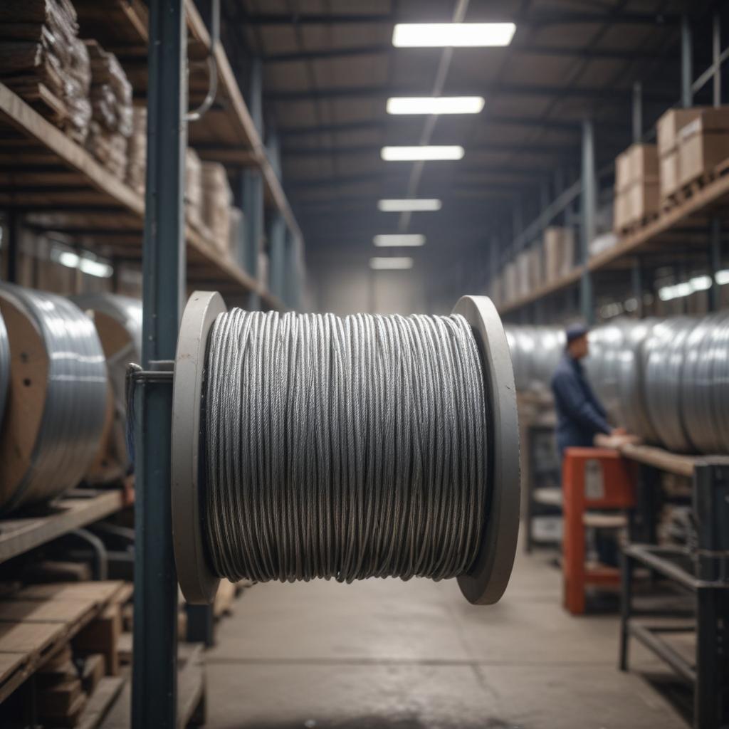 Вязальная оцинкованная монтажная проволока оптом: характеристики и области применения